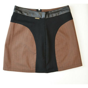 Colcci Black and Brown Skirt